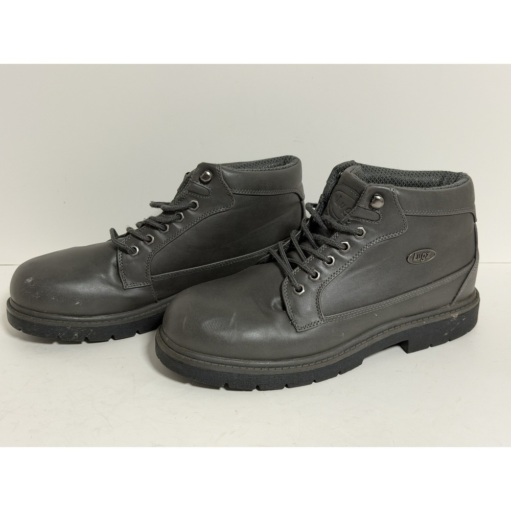 Lugz Men's Mantle Mid‎ Chukka Boots in asphalt grey, Men's Size 11